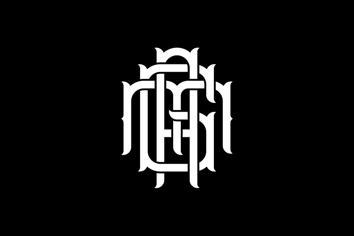 Monogram Letter AMG GMA Logo, a Branding & Logo Template by Buqancreative (Photo 4 of 4)