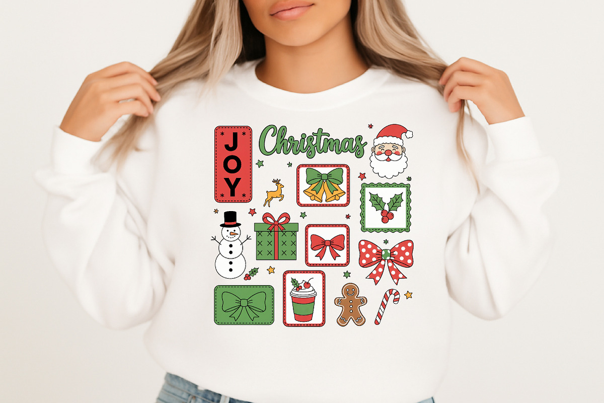 Funny Merry Christmas Frame Style PN, an Illustration by Libby Wishes (Photo 4 of 8)