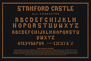 Stamford Castle - Blackletter Font, a Blackletter Font by Arendxstudio (Thumbnail 9 of 10)