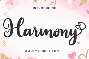 Harmony - Lovely Script Font