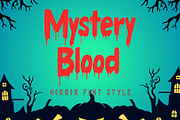 Mystery Blood, a Blackletter Font by Yoga Letter (Thumbnail 1 of 8)