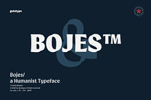 Bojes Typeface