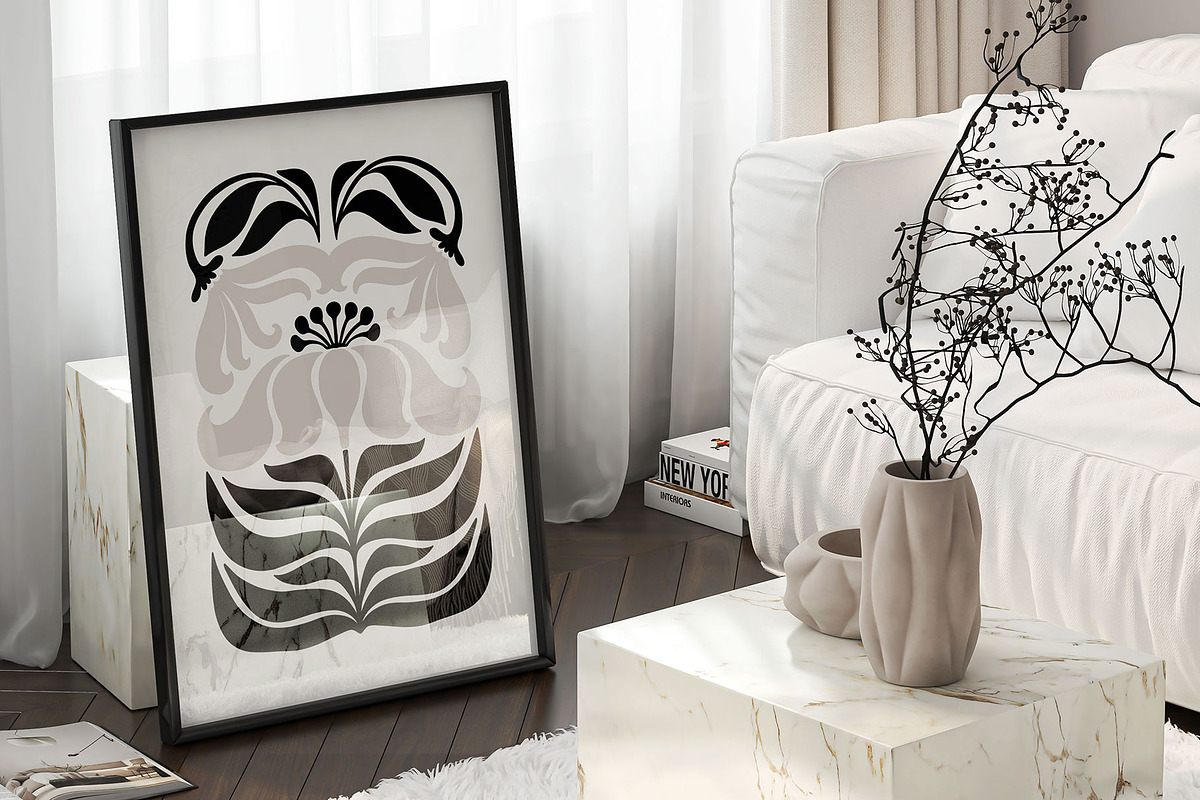 Dark Flowers. 2 | Wall Art Creator, an Object Graphic by Leleka.Store (Photo 9 of 18)