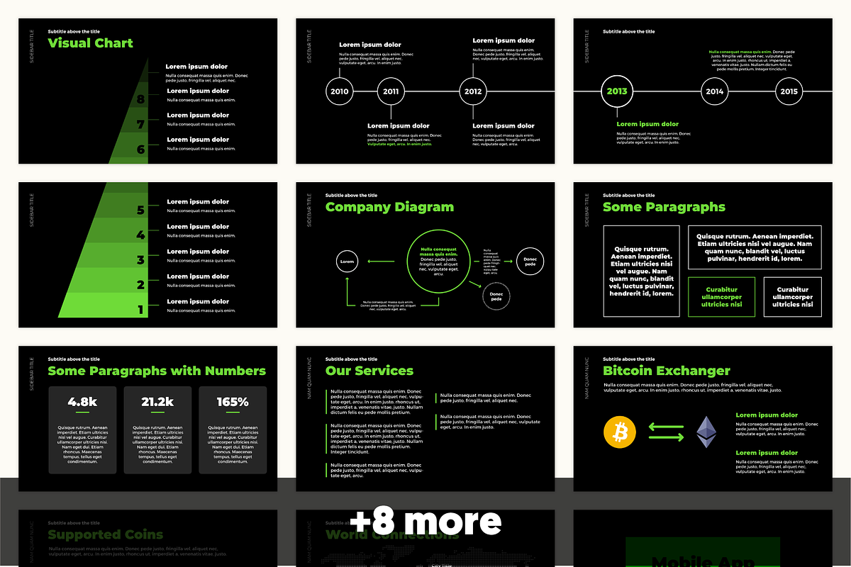 Block Chain Keynote Template, a Presentation Template by Brainiart (Photo 4 of 4)