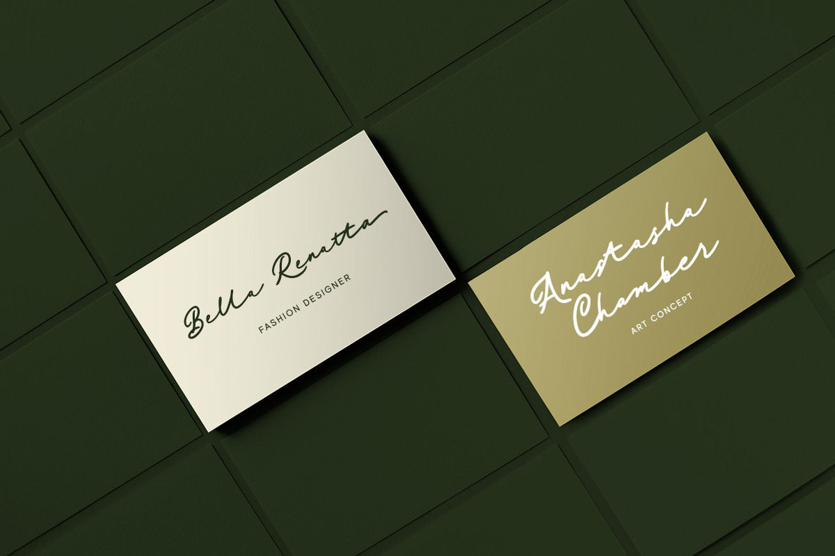 Magic Gleam - Script Handwritten, a Script Font by Letterhend Studio (Photo 4 of 9)