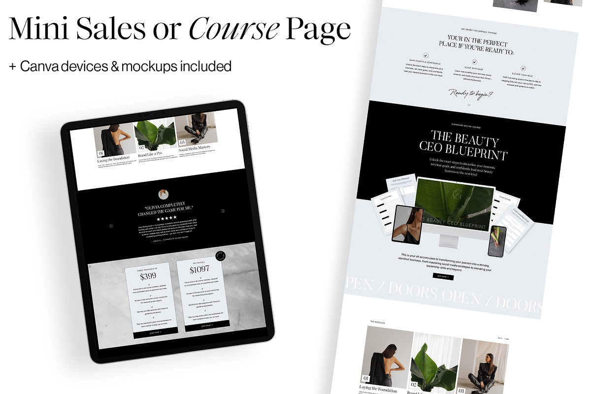 Showit Website Template for Coaches, a Websites & App Template by ByApril.Co Creative House (Photo 7 of 8)