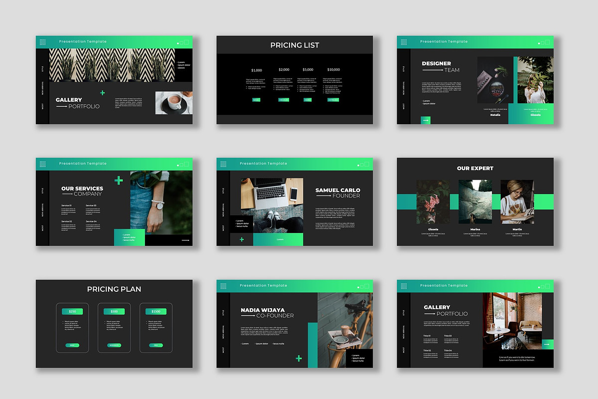 Feelix Keynote Template, a Presentation Template by GridlineType (Photo 6 of 11)