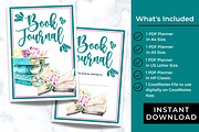 Book Journal - Printable, a Stationery Template by Jennifer Magri Templates (Thumbnail 5 of 8)