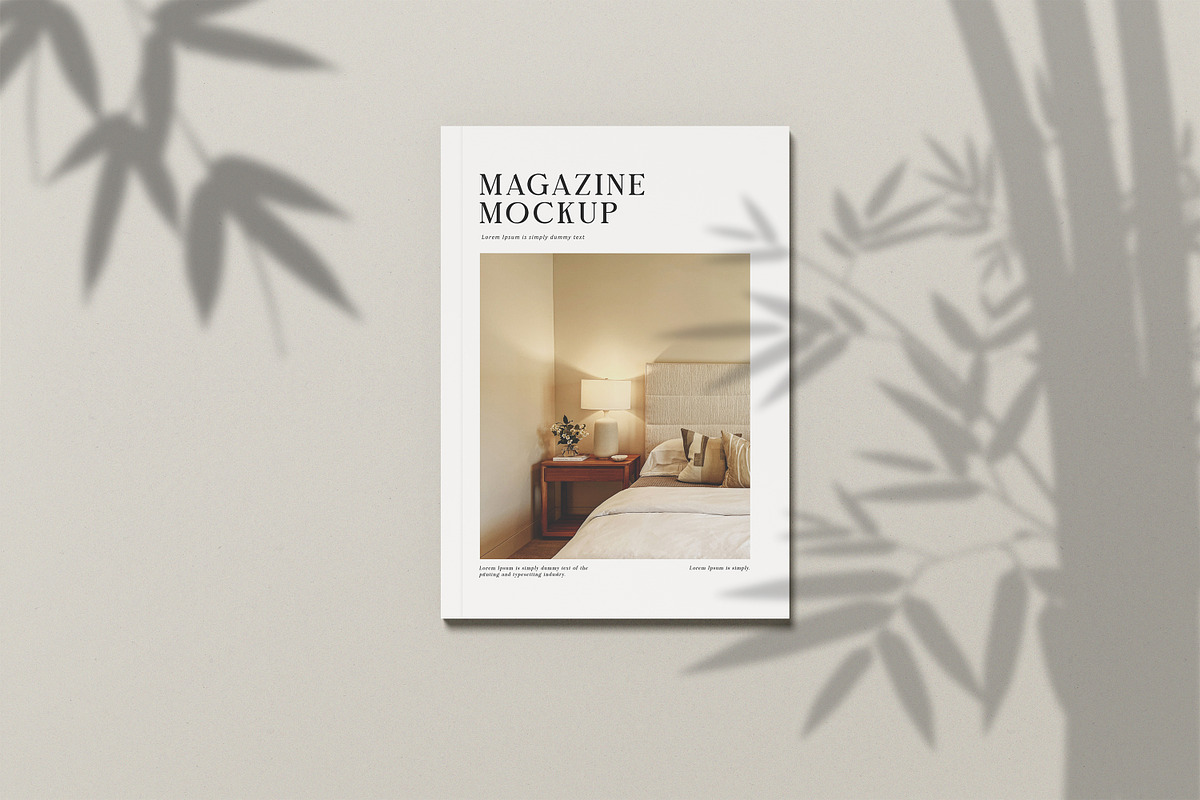 A4 Magazine Mockup Top View, a Books & Magazine Mockup by Graphic Deal (Photo 10 of 14)