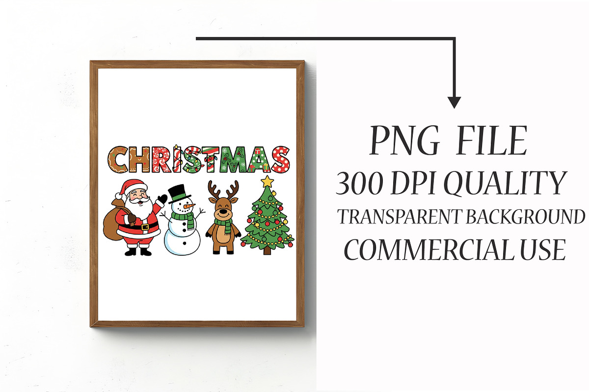 Christmas Funny Sublimation Png, an Illustration by Libby Wishes (Photo 4 of 6)