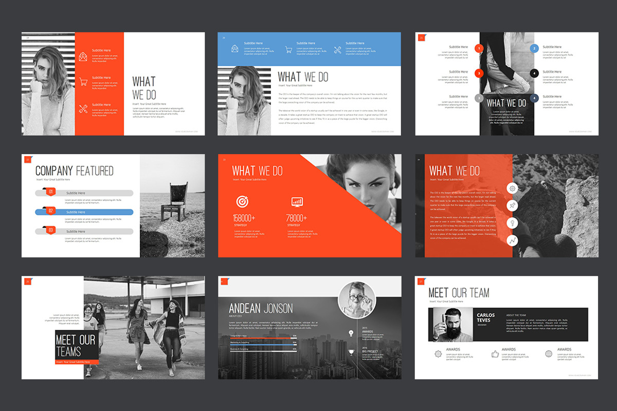 Business Creative Keynote, a Presentation Template by Stock Shape (Photo 4 of 9)