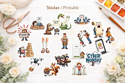 Sarcastic Cyber Monday Clipart 2, an Illustration by Artnoy (Thumbnail 5 of 8)