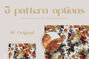 Seamless Vintage Floral Patterns