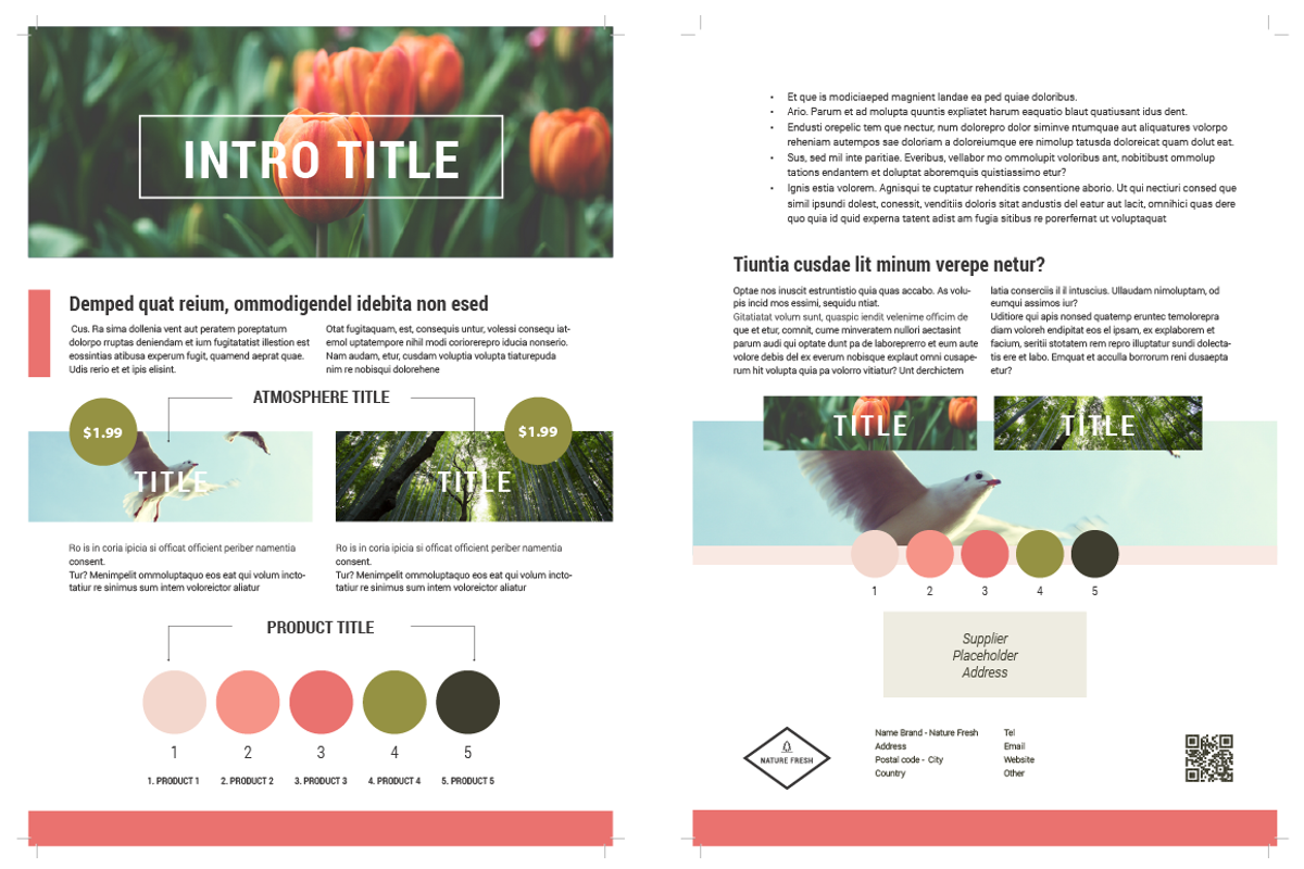 Brochure with 3 Themes, a Brochure Template by Bene's shop (Photo 4 of 5)