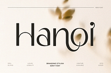 Hanoi - Branding Sans Serif Font