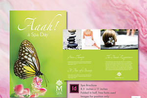 Spa Brochure Template