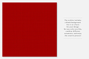 Knitted Letters, Symbols & Ornaments, a Background Graphic by JuliaMalinovskaya (Thumbnail 5 of 5)