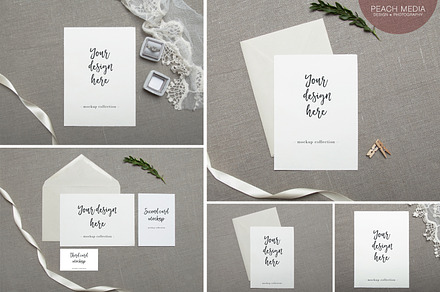 Invite Mockup Bundle 