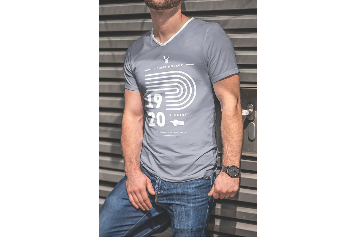 T-Shirt Mockup, a Shirt Mockup by DesignRushMarket (Photo 9 of 11)