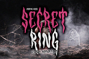 Secret Ring, a Handwritten Font by Ditatype (Thumbnail 1 of 10)