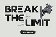 Avageno - Futuristic Font, a Sans Serif Font by twinstd (Thumbnail 3 of 9)