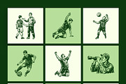 Vintage Soccer Illustration Set, a Sport Illustration by Prosymbols (Thumbnail 9 of 10)