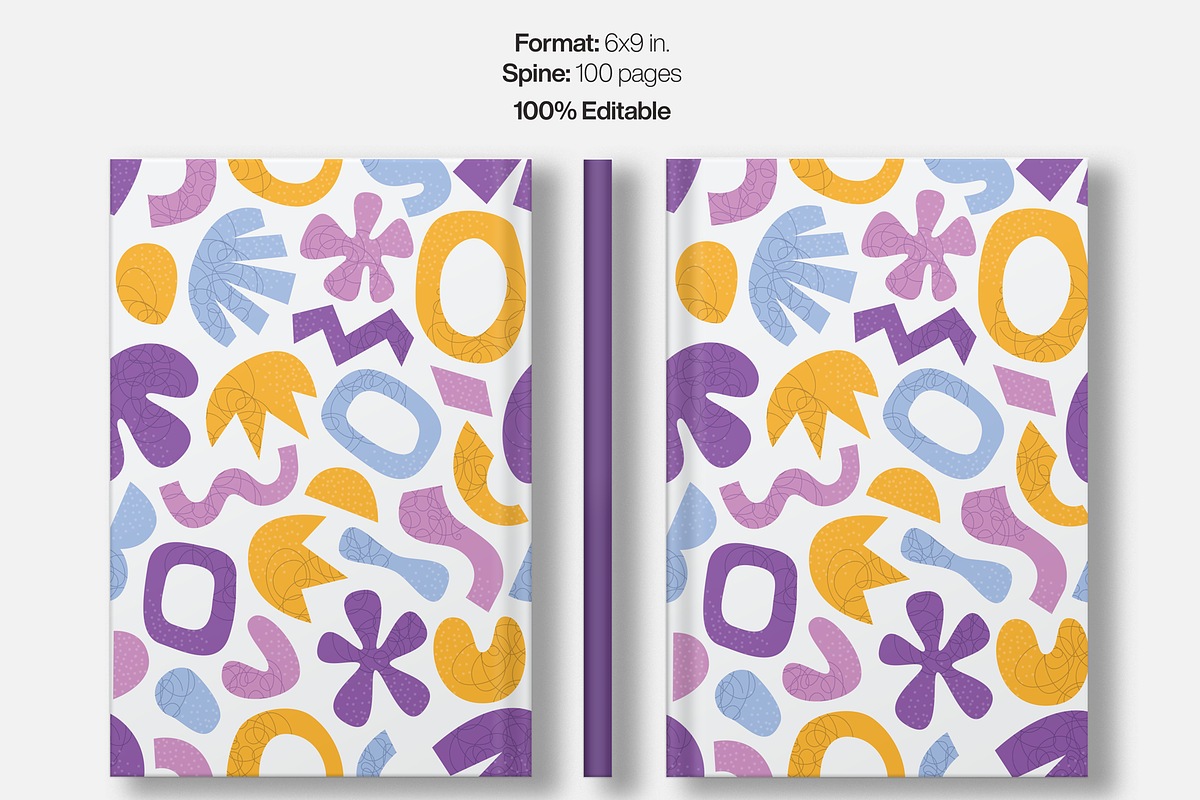 Aesthetic KDP Journal Cover Bundle, a Stationery Template by MP Vault (Photo 3 of 3)