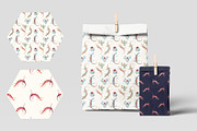 Watercolor Cactus Seamless Patterns, an Illustration by ColorfulNest (Thumbnail 5 of 7)