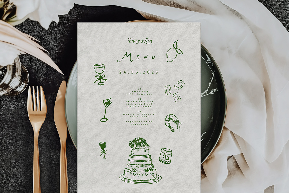 Handmade Quirky Wedding Map Creator, an Object Graphic by Laras Wonderland (Photo 13 of 14)