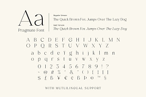 Pragmate - Casual Light Serif