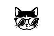 Cool Cat Silhouette Vector Bundle, an Illustration by Designs_River (Thumbnail 46 of 51)