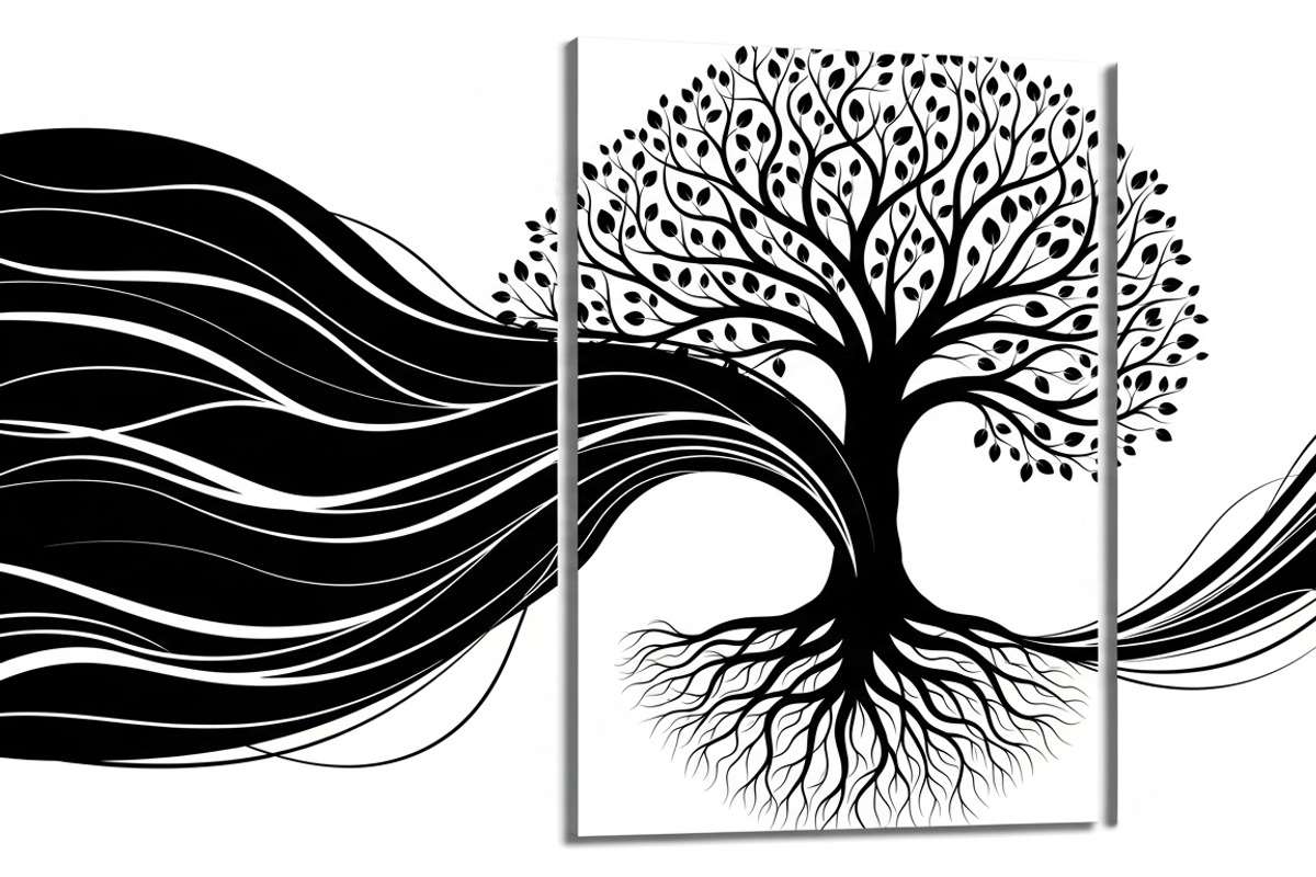 abstract Tree of Life roots, an Illustration by Amazin_art (Photo 15 of 22)