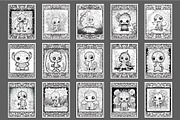 120 Monster Coloring Pages, an Object Illustration by Blue Digital Studio (Thumbnail 2 of 3)