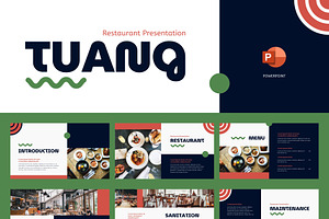 TUANG - Restaurant PowerPoint