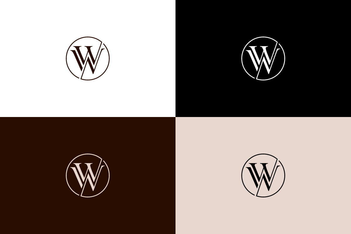 W Monogram Logo design, a Branding & Logo Template by arhabib (Photo 6 of 6)