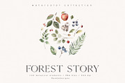 Forest Story, an Animal Illustration by PeDe Designs (Thumbnail 7 of 10)