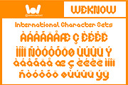 Digital Monkey Font, a Font by weknow (Thumbnail 8 of 8)