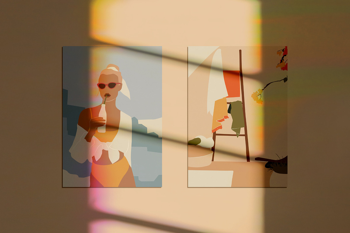 Sunny Paradise Illustrations, a Person Illustration by TiriCo (Photo 9 of 13)