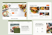 Cuisine - Food Figma UI Template, an UI Kit Template by FinestDevs (Thumbnail 6 of 8)