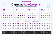 CRM Dashboard Icons, an Outline Icon by vexper (Thumbnail 8 of 10)