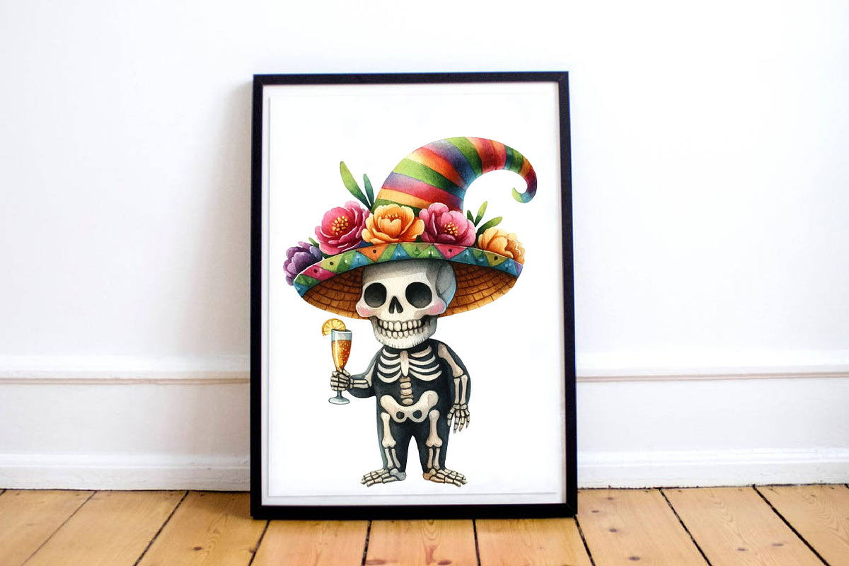 Skeleton Cinco De Mayo Gnomes PNG, a Graphic by CitraGraphics (Photo 5 of 5)