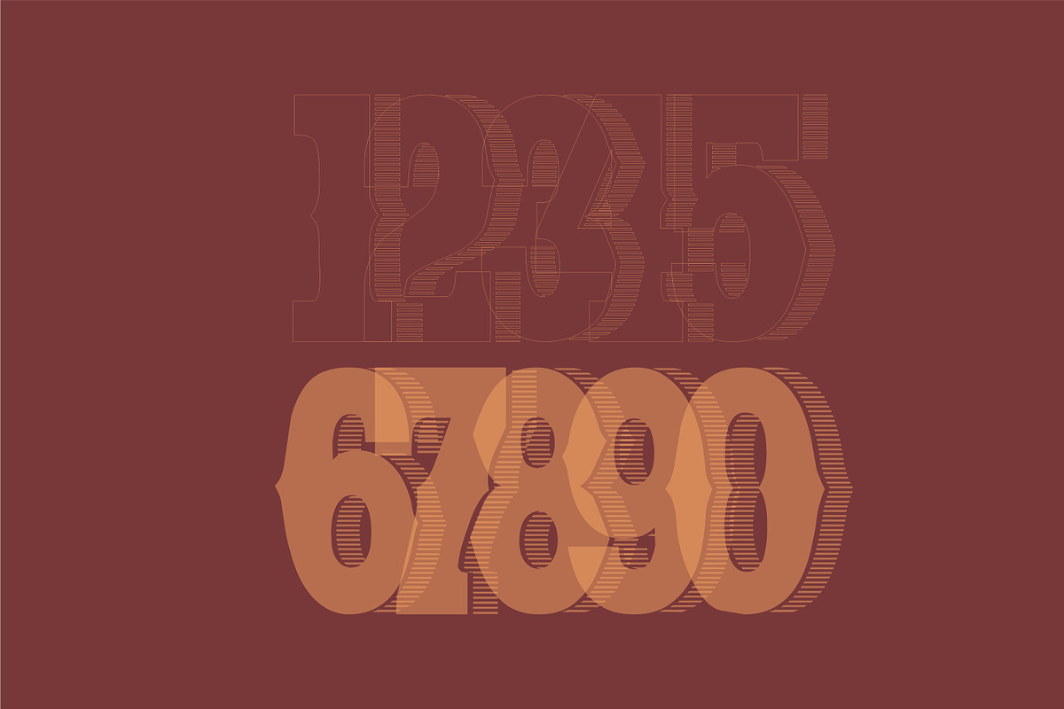 Wide Saloon - Display Font preview 7