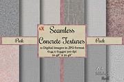Seamless Pink Concrete Textures, 4K, a Texture Graphic by Arthitecture Home (Thumbnail 1 of 11)