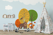 Woodland Animals Pack, an Animal Illustration by MaljukArt (Thumbnail 7 of 15)