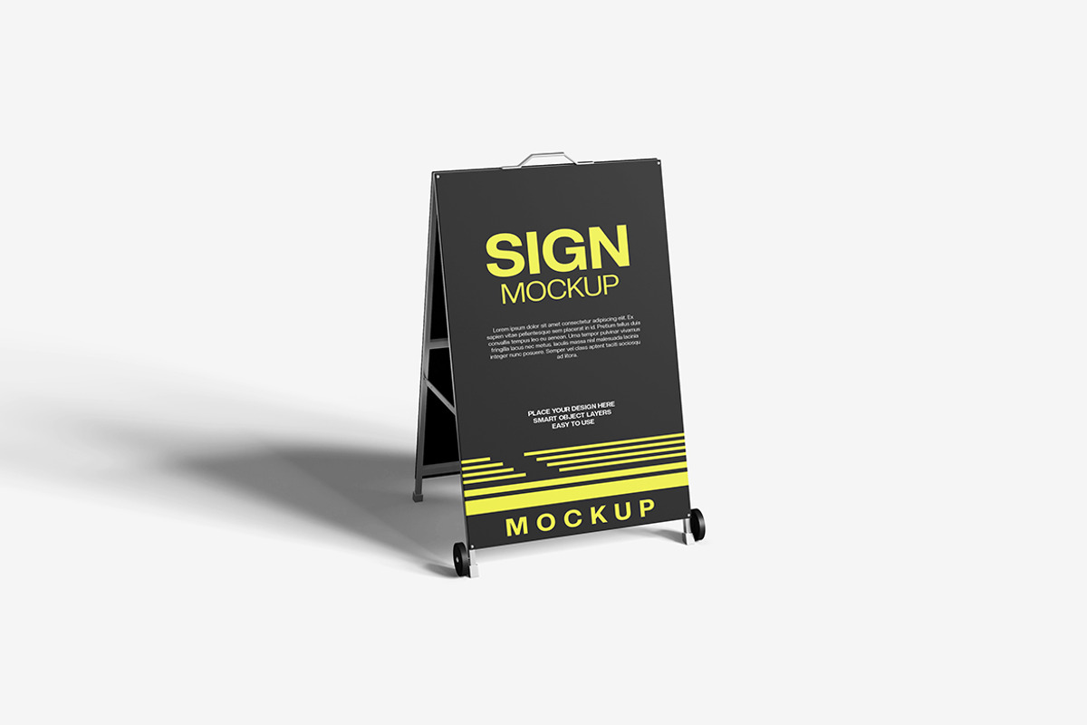 Sign Mockup, a Product Mockup by MrLetters (Photo 3 of 5)