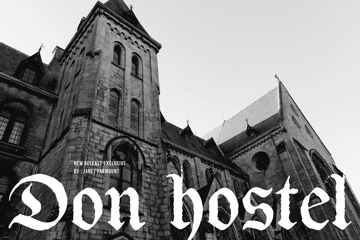 Bulldach Lettra | Blackletter Gothic, a Blackletter Font by Jolicia Type (Photo 11 of 12)