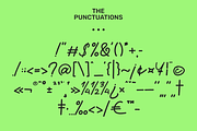 Wyleri Expressive Handwritten Fonts, a Script Font by Black Junst (Thumbnail 7 of 8)