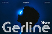 Gerline Disco, a Sans Serif Font by Craft Supply Co. (Thumbnail 1 of 8)