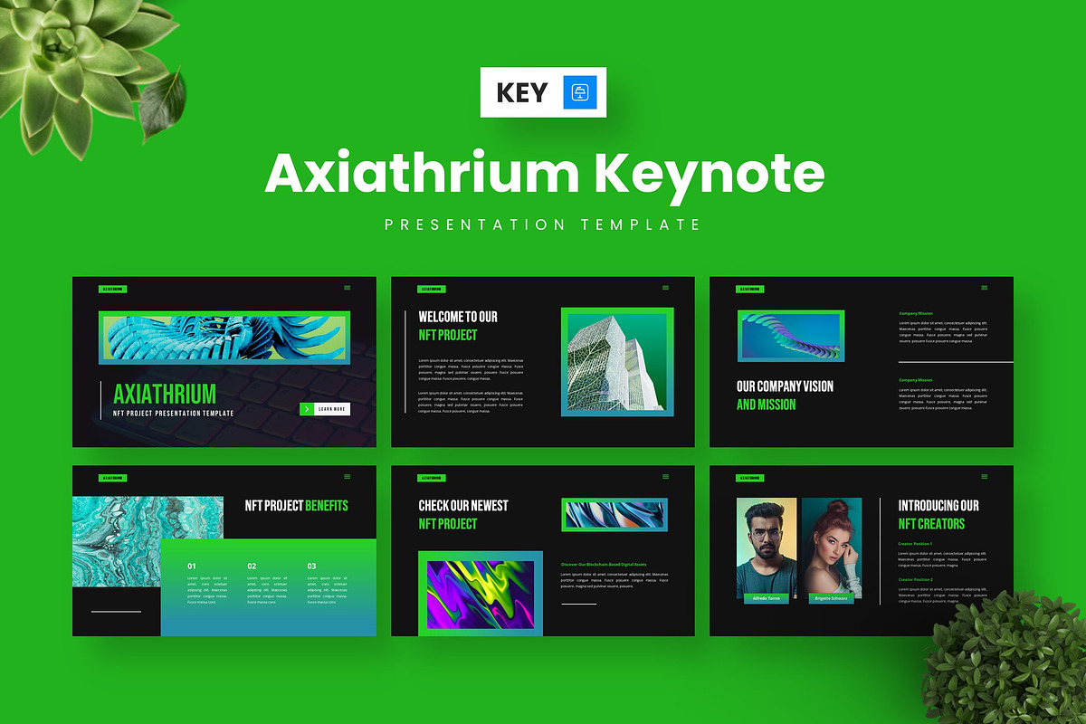 Axiathrium - Keynote Templates, a Presentation Template by Deepslide Studio (Photo 4 of 6)