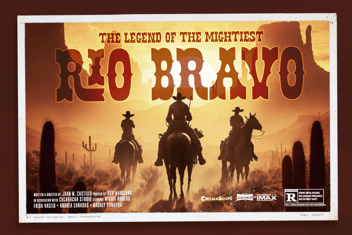 Cantina - Western Slab Serif, a Slab Serif Font by DonMarciano (Photo 3 of 6)